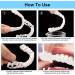 Buy Cosmetic Dentures - Temporary False Teeth Set for Men & Women | Dental Cover Top & Bottom | 2 Pairs - Buy Online on GoSupps.com