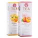 Tealounge Mediterranean Duo (40g) Italian Lemon No. 882 & Mediterranean Peach No. 868 - Fruit tea Pack of 2 (2*8 capsules)