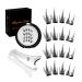 Magnetic Lashes With Applicator No Glue Needed Eyelashes Kit With Applicator Easy To Apply Lightweight Reusable No Glue Needed Lashes For All-Day Comfort