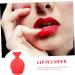 SOESFOUFU Silicone Fish Lip Filler (red) Lip Suction Plumper Plumpit Lip Plumping Device Enhancer - Buy Online on GoSupps.com