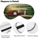 Baseball and Football Funny Sleep Mask for Men and Women - Adjustable Blackout Eye Mask for Sleeping and Travel - Cute Design - Pack of 1 - Buy Online on GoSupps.com