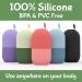 Ice Face Roller | Facial Beauty Ice Roller - Handheld Food-Grade Silicone for Face & Body - Perfect for Under Eyes - Pamper Yourself - Buy Online on GoSupps.com