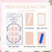 DMQ French Fake Nails 48Pcs Medium Short Nude Full Cover Press on Nails with Glue - Nail Art Manicure Set for Women and Girls - Buy Online on GoSupps.com