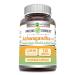 Amazing Formulas Ashwagandha Supplement | Contains Turmeric Ginger Rhodiola & Black Pepper | 5200 Mg Per Serving | Veggie Capsules | Non-GMO | Gluten-Free | Made in USA (1 Pack | 120 Count)