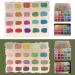 OCKULT 20 Colors Watercolor Painting Set DIY Clay Coloring Nail Art Dripping Glue Glitter Watercolour Solid Paint Box Portable Travel Water Color Paints Set Paint Kit for Artists and Painting Lovers D color one size - Buy Online on GoSupps.com