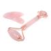 Jade Roller for Face - Authentic Rose Quartz Massager & Gua Sha Tool | Anti-Aging Reduce Wrinkles Dark Circles & Puffiness | 100% Natural Skincare - Buy Online on GoSupps.com