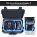 Lykus AT100 Waterproof Hard Case for DJI Avata Goggles 2 and Motion Controller - Compact & Light | Dual-Layer Foam Insert | CASE ONLY - Buy Online on GoSupps.com