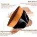 Foundation Brush Hexagon Foundation Brush Flat Top Foundation Brush Foundation Brush for Liquid Makeup Foundation Makeup Brush for Women with Bonus Protective Case Black Medium - Buy Online on GoSupps.com