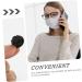 Fomiyes 20 Pack Mask Glasses Buckle - Comfortable Mask Clip & Pendant Holder for Glasses - Buy Online on GoSupps.com