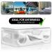 COM-FOUR 200 Dental Sticks - Travel-Safe Interdental Picks with Dental Floss & Toothpick - Unscented Oral Care Solution - Buy Online on GoSupps.com