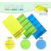 Seoulika Korean Exfoliating Washcloth Set - Premium Body Scrubs & Massage Mitts for Dead Skin Removal - Buy Online on GoSupps.com