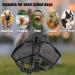 Short Snout Dog Muzzle French Bulldog Muzzle Frenchie Muzzle Short Billed Dogs Muzzle Anti Bitting Chewing Barking with Adjustable Breathe Mesh Overhead Strap for Flat Faced Dog - Buy Online on GoSupps.com