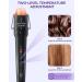 5 in 1 Curling Iron Wand Set Ohuhu Upgrade Curling Waver With 5Pcs 0.35 to 1.25 Inch Interchangeable Ceramic Barrels and Heat Protective Glove for Women Gifts Rainbow Color Idea for Gift - Buy Online on GoSupps.com