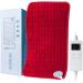 Heating Electric Pad for Back  Neck  Shoulders  Menstrual  Abdomen  Legs  and Arms Pain Relief  Large Fast Heat Pad with 6 Heating Levels 4 Timers  Auto Shut Off 17 x 33 Red 17 x 33