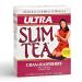Hobe Labs Ultra Slim Tea Cran-Raspberry Caffeine Free 24 Herbal Tea Bags 1.69 oz (48 g)