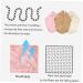 Didiseaon Heart LED Mirror 6 Pcs Dry Hair Cap Coral Fleece Shower Cap Mild Fast Drying Cap - Buy Online on GoSupps.com