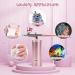 Rechargeable Cordless Airbrush Kit - Portable Auto Handheld Gun for Barber, Nail Art, Cake Decor, Makeup - Pink - Buy Online on GoSupps.com