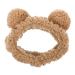 NUSITOU Bear Face Wash Headband Cartoon Wash Face Headband Wash Face Bear Hairband Bear Ears Hairband Cartoon Makeup Bear Headband Cartoon Wash Face Hairband Plush Hairband Plush Headband