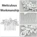 Bride Wedding Hair Comb Bride Wedding Crystal Hair Comb Wedding Hair Accessorie for Women and Girls - Buy Online on GoSupps.com