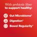 GOGO Fiber Gummies for Adults - Prebiotic Chicory Root Inulin - Digestive Gut Health & Constipation Relief - 60 Gummy Count - Buy Online on GoSupps.com