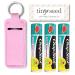 Sweet Watermelon Chapstick 3-Pack. Includes Bonus Lip Balm Holder Keychain (Pink). Limited Edition Flavor from the Chapstick I Love Summer Collection Unique Gift Bundle from Tiny Seed