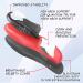 High Arch Support Plantar Fasciitis Insoles for Men & Women - Orthotic Foot Pain Relief & Comfort for Sport, Work, and Athletic Shoes - Men's 9-10.5 / Women's 10-11.5 - Buy Online on GoSupps.com