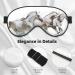 Running White Horses Print Sleep Eye Mask | Soft Travel Eyeshade with Elastic Strap for Ultimate Comfort - Buy Online on GoSupps.com