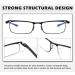 CGID Anti-Blue Light Reading Glasses +1.0 for Men & Women - TR90 Frame - QKX001 - Protect Your Eyes - Buy Online on GoSupps.com