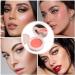 Cream Blush For Cheeks Lightweight Creamy Air Cushion Cheek Blush Long-lasting Waterproof Highly Pigmented Blendable Moisturizing Face Blushes & Face Makeup For Dewy Finish And Natural Look - Buy Online on GoSupps.com