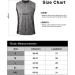 Vislivin Men's Sports Tank Top - Fitness Sleeveless Gym Undershirt in XL Dark Grey/Wine Red/Gray - Buy Online on GoSupps.com