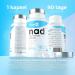 NAD+ Nicotinamide Riboside Chloride 300mg - Anti-Aging & Fatigue Support - 90 Vegan Capsules - Made in France - 3-Month Supply | Best NAD Booster - Buy Online on GoSupps.com