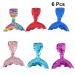 Frcolor 6PCS Mermaid Sequins Hair Clips | Cute Glitter Bobby Pins for Little Girls - International Shipping Available - Buy Online on GoSupps.com