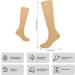 Heyu-Lotus 3 Pairs Compression Socks for Women and Men - Knee High Support for Sport, Pregnancy, Varicose Veins - 20-25 mmHg Flight, Nursing, and Travel Compression Stockings - Buy Online on GoSupps.com