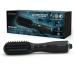 REVAMP Deepform Hair Straightening Brush Ceramic Heating Brush - 2 in 1 Drying and Styling Hot Air for Wet Hair Heated Brus