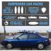 Ho Stevie! 3-Board Surfboard Car Roof Rack System | Padded with Silicone Buckle Covers - Buy Online on GoSupps.com