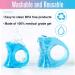 Roser Rose Hallux Toe Spreader - 8 Pieces Gel Separator for Bunion & Hammer Toe Correction | Silicone Hallux Valgus Relief (Blue) - Buy Online on GoSupps.com