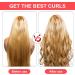 Curlers Large Curls Set - 26 Piece Self-Adhesive Rollers & Clips for Heatless Styling - Ideal for Long, Medium, Short Hair - Buy Online on GoSupps.com