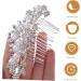 DOITOOL Pearl Headpiece Bridal Hair Comb Fashion Hair Comb Jeweled Hair Clips Pearl Hair Barrettes Wedding Rhinestone Hair Comb Hair Insertion Comb Silver Bride Accessories - Buy Online on GoSupps.com