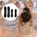 MMDOCO 4-Piece Hair Styling Set - Bun Maker Magic Hair Donut Rolls Curlers & Clips for Perfect Hairstyles - Buy Online on GoSupps.com