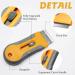 Oven Cleaning Tool 2PCS Oven Cleaner Sticker Remover with 20PCS Replacement for Removing Sticker Gasket Labels Decal Adhesive Glue - Buy Online on GoSupps.com