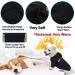 Buy Hualisiji Dogs Hoodie - Warm & Lightweight Fleece Sweater for Chihuahuas | XXL Black Dog Sweatshirt - Buy Online on GoSupps.com