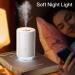 SMARTDEVIL 500ml USB Desktop Humidifier for Bedroom and Office - 2 Mist Modes, Auto Shut-Off, Super Quiet - Ideal for Travel and Plants - White - Buy Online on GoSupps.com