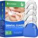 Mouth Guard for Grinding Teeth, Moldable Night Mouth Guard for clenching Teeth Bruxism & TMJ, Dental Guard at Home Kit 2 Sizes Pack of 4 with high Quality Hygiene Case