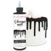 Scrapcooking - Drip Cake Glasur Schwarz 130g - Cake glaze quick -drying - decoration for cakes cakes cookies cake pop dripcake cookies donuts - birthday Halloween - black - 4707