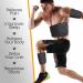 Black Castor Oil Pads for Weight Loss | Adjustable Wraps for Waist Feet Body & Neck - Unisex - Buy Online on GoSupps.com