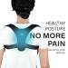 Posture Corrector for Men & Women | Breathable Upper Back Brace for Instant Hunchback Relief | Adjustable Back Straightener | One Size Black - Buy Online on GoSupps.com