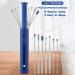 Jkapagzy 7Pcs/Set Steel Ear Wax Pickers & Earwax Remover Kit Ear Cleaning Tools - Buy Online on GoSupps.com