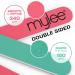 Mylee Double-Sided Nail Files (Pack of 3) Professional Manicure Prep Tool to Shape and Repair 180/240 Grit to File and Contour Suitable for Acrylic Natural Nails and Gel Polish Removal - Buy Online on GoSupps.com
