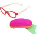 Children's Glasses Frames for Ages 5-12 | Clear Lens Stylish Red & Pink Cases Available - Buy Online on GoSupps.com