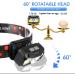 LHKNL Rechargeable Headlamp 1100 Lumens | Motion Sensor LED Headlight 2-Pack | Waterproof Head Lamp for Camping, Cycling, Running | Super Bright Flashlight with White & Red Light | 8 Modes - Buy Online on GoSupps.com